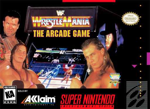 WWF WrestleMania - The Arcade Game  Snes